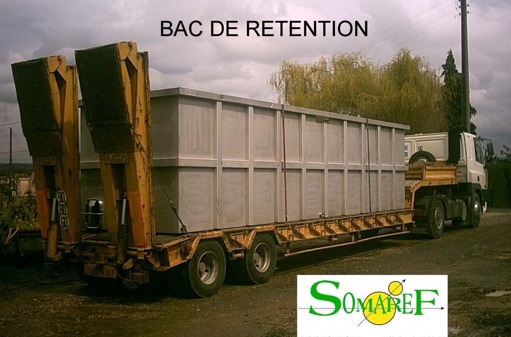 Bac de rétention en inox